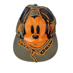 Disney Parks‎ DJ Mickey Mouse Adult OS Baseball Cap Gray Orange